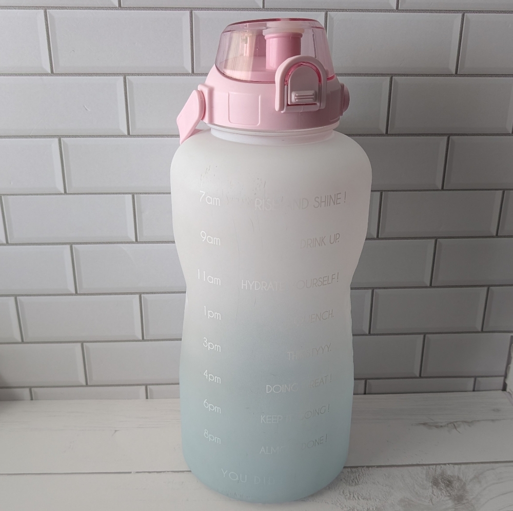 Apana Motivational 128oz Water Bottle